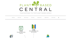 Desktop Screenshot of plantbasedcentral.com