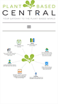 Mobile Screenshot of plantbasedcentral.com